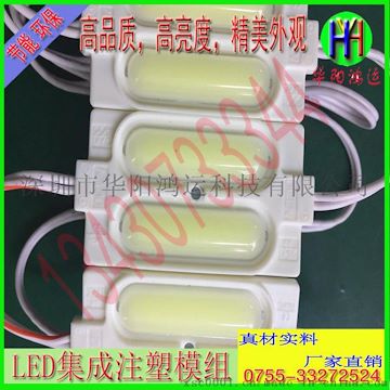 出口高品质LED注塑模组 COB大功率模组长条形注塑模组正品